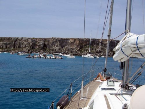 Tintarella a Cala Rossa