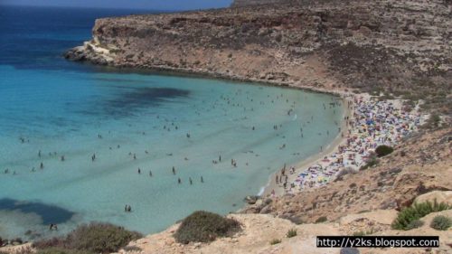 La spiaggia - Isola dei Conigli