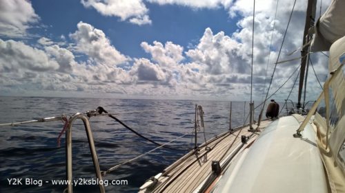 Oceano liscio come l'olio