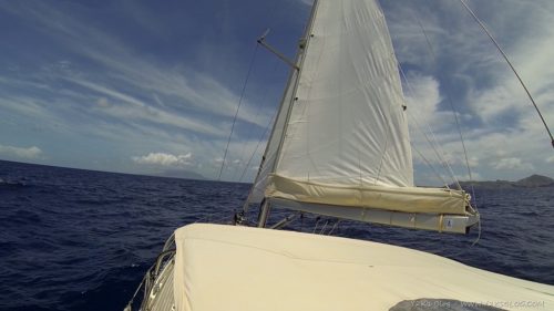 Navigazione verso St. Kitts