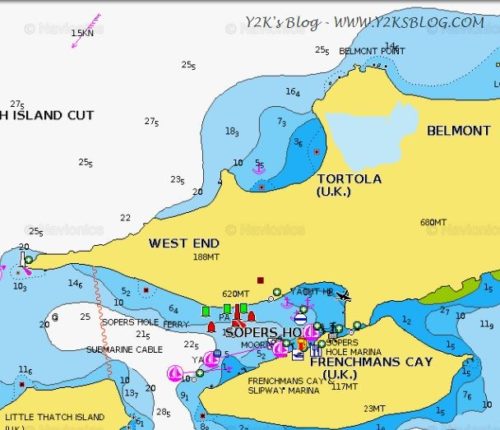 Soper's Hole Map