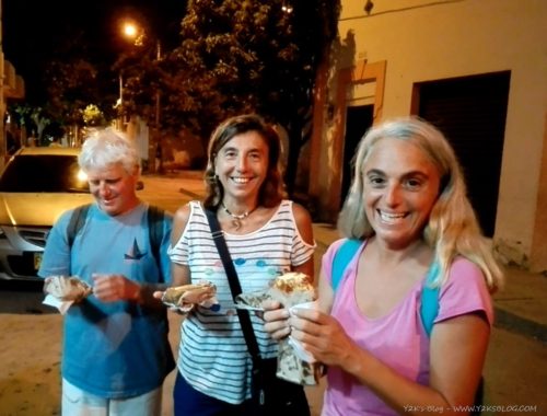 Gli equipaggi all'assalto delle Arepas - Santa Marta