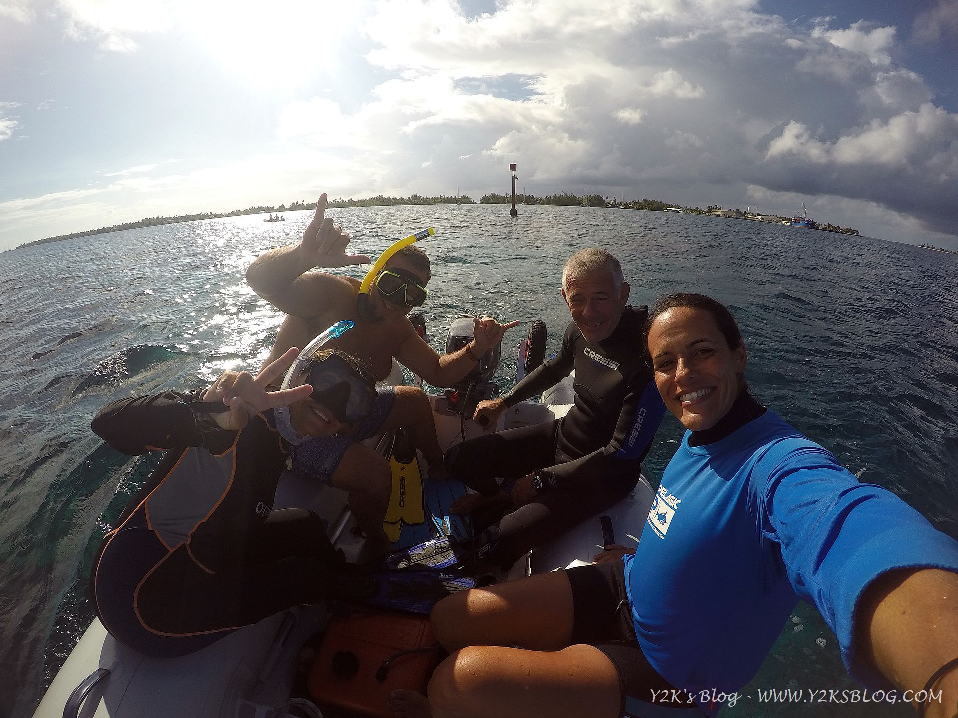 Snorkeling sulla pass di Makemo